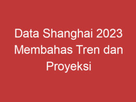 Data Shanghai 2023 Membahas Tren Dan Proyeksi Data Di Kota Shanghai