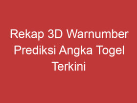 Rekap 3d Warnumber Prediksi Angka Togel Terkini