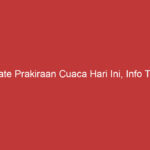 Update Prakiraan Cuaca Hari Ini, Info Terkini